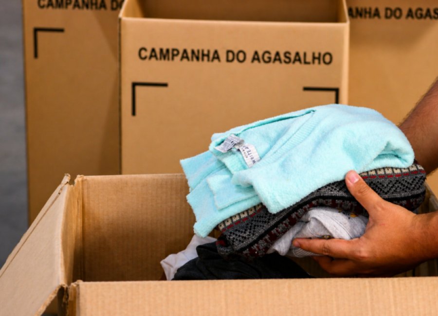 Dia D da Campanha do Agasalho será no sábado em dois pontos fixos