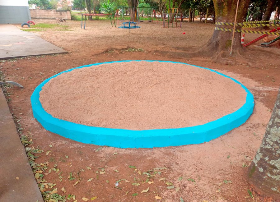Educação promove manutenção preventiva dos tanques de areia em 39 escolas municipais