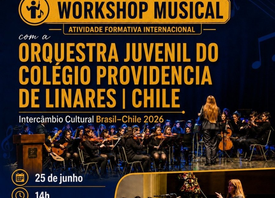 Mogi Guaçu recebe workshop internacional com Orquestra Juvenil do Chile 