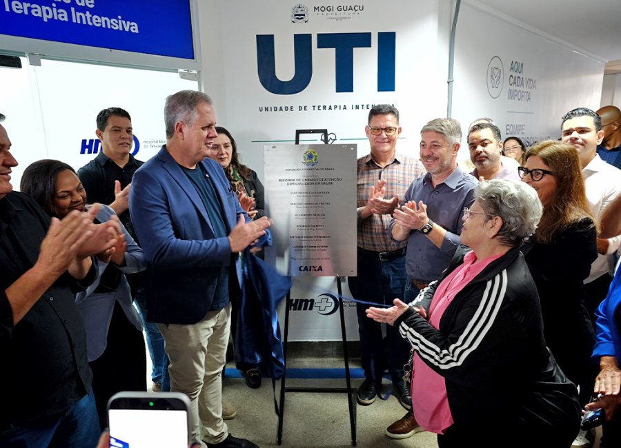 Prefeitura entrega reforma e ampliação da UTI do Hospital Municipal