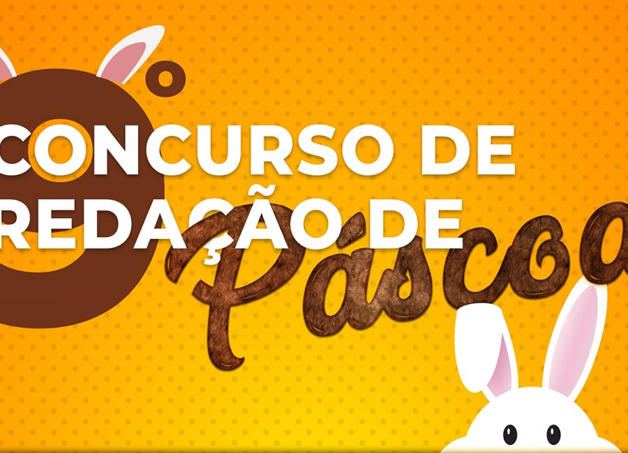 Abertas as inscrições para 9º Concurso de Redação de Páscoa