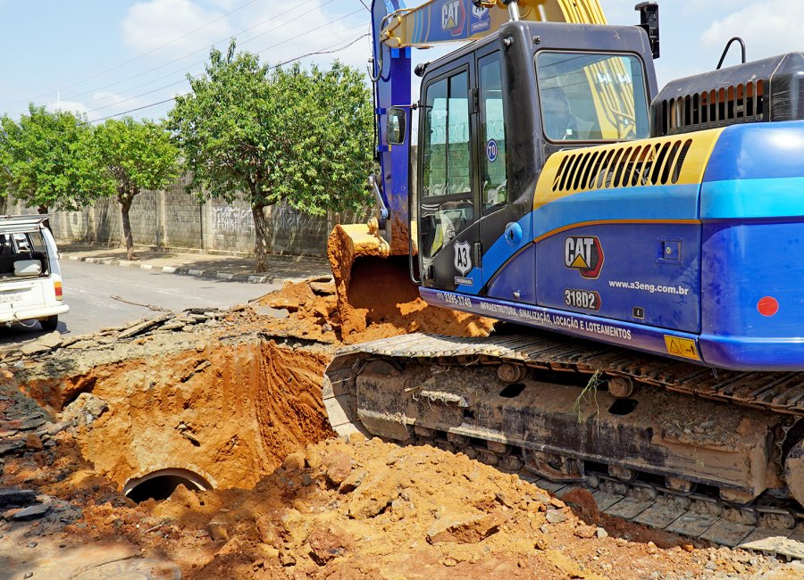 SOM retoma obras antienchente do Santa Terezinha