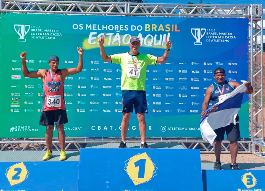 Atletas guaçuanos participam da Taça Brasil Master