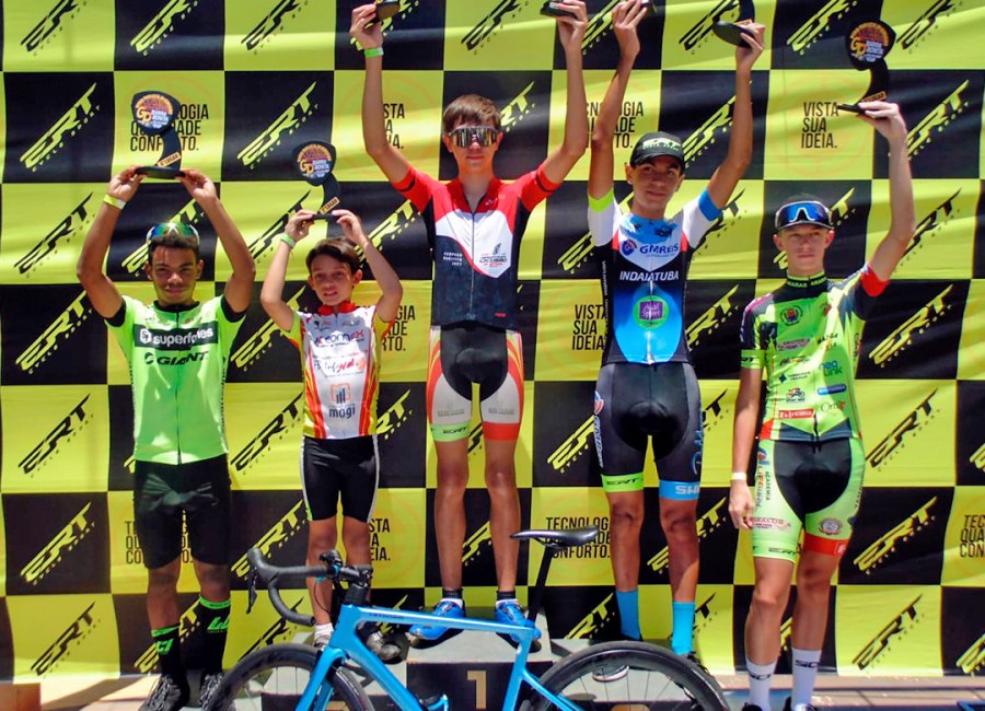 Mogi Guaçu conquista quatro pódios em última etapa de ciclismo paulista