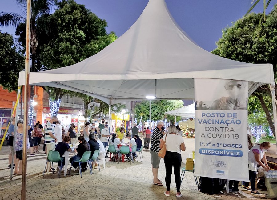 Saúde aplica 1.955 doses durante período de vacinação noturna