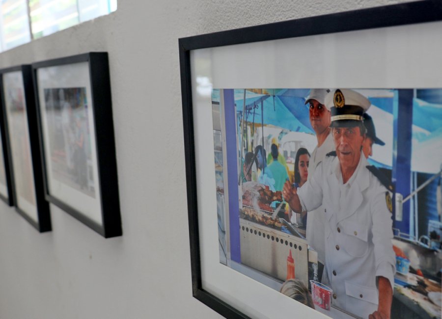 Cristian de Sá expõe obras artísticas no Parque dos Ingás