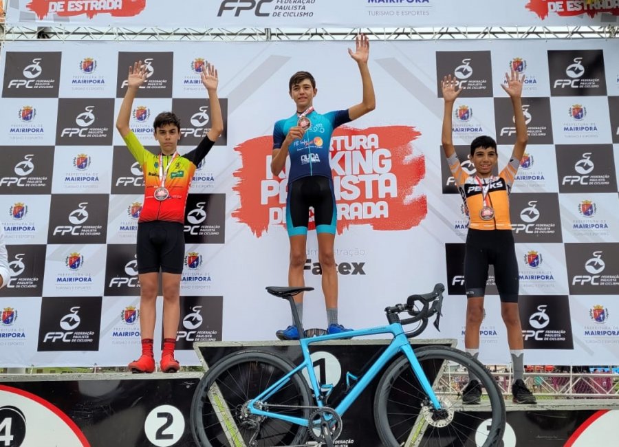 Mogi Guaçu conquista quatro pódios na abertura do Paulista de Ciclismo