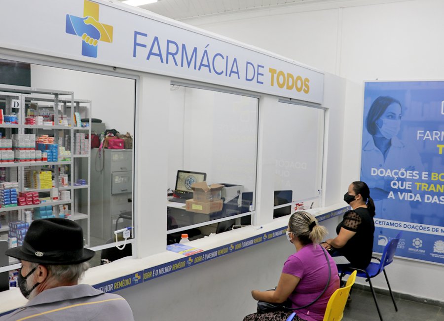 Mais de 3.600 medicamentos são entregues pela Farmácia de Todos em junho