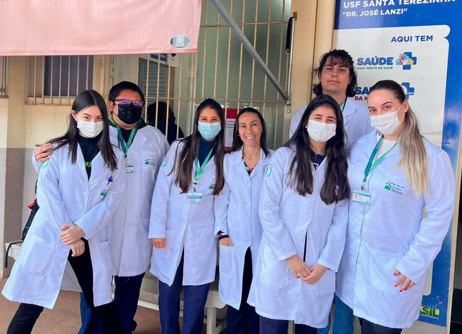 UBS Zaniboni I realiza ação de aferição de pressão e de glicemia capilar