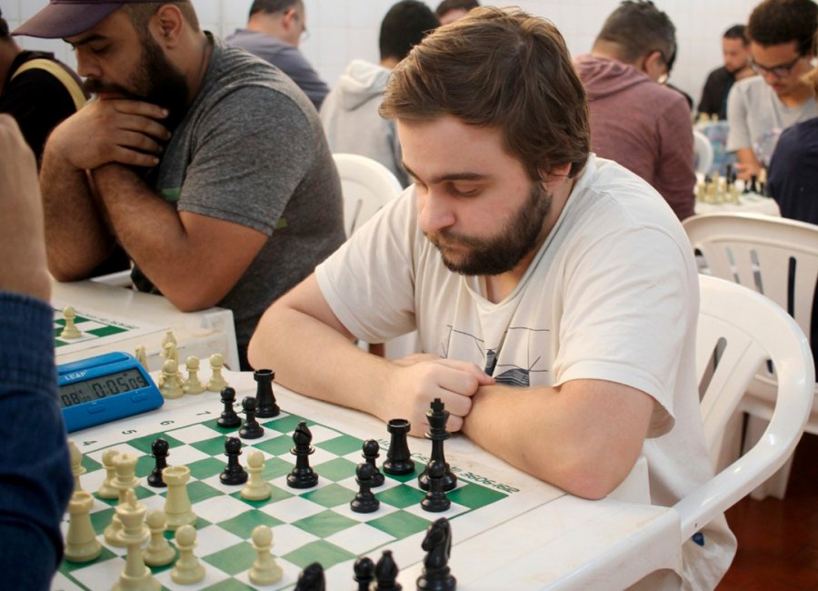Enxadrista guaçuano fica na 3ª colocação em etapa de Xadrez Relâmpago